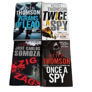 Spy Thriller Book Collection - 4 Novel Set